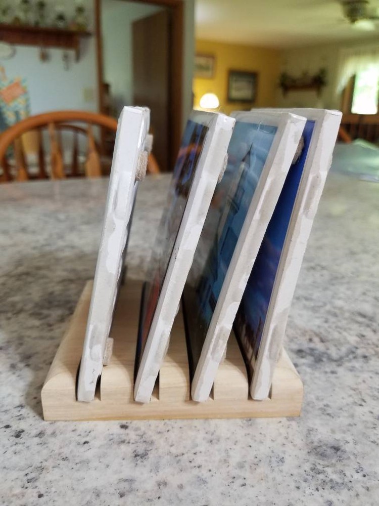 Finding Nemo 4x4 Ceramic Coasters Handmade set of 4