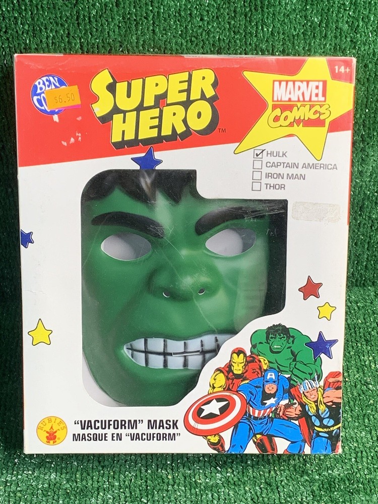 ben cooper hulk vacuform mask new in box