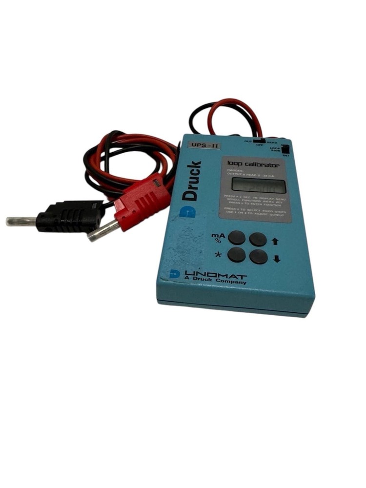 DRUCK UNOMAT UPS-II LOOP CALIBRATOR