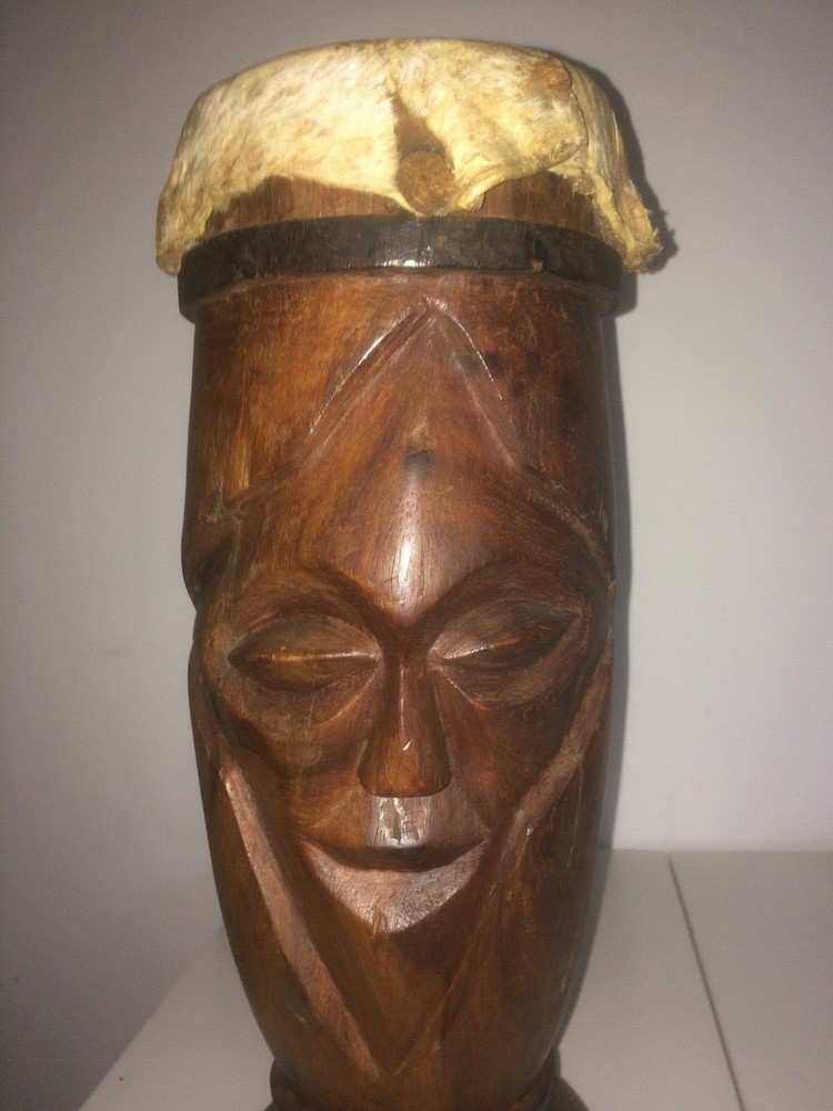 Authentic African Drum musical instrument