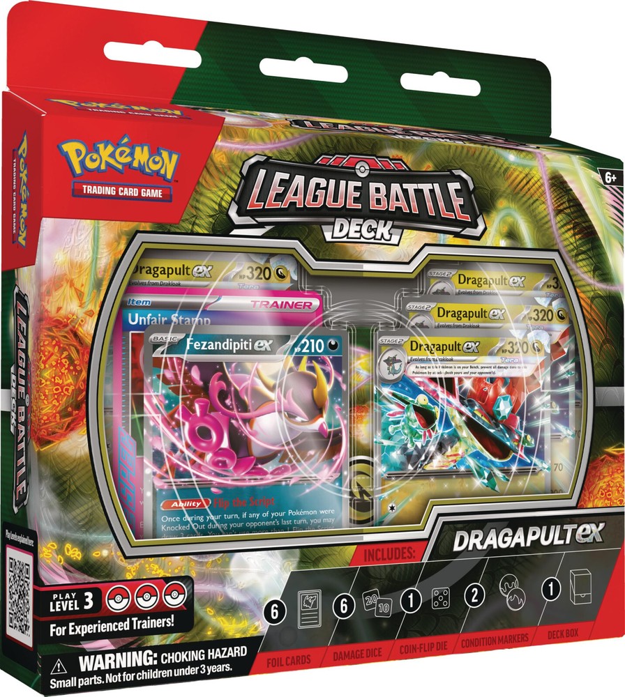 Dragapult ex League Battle Deck Pokemon TCG
