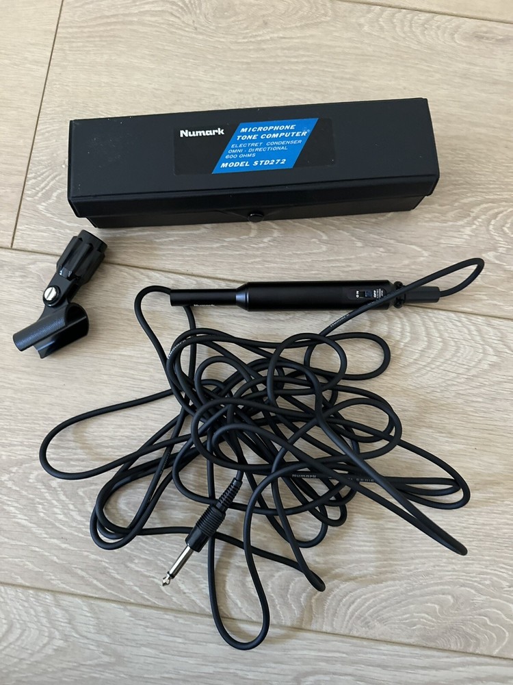 NUMARK MICROPHONE TONE COMPUTER SERIES STD 272 - 600 OHM Vintage