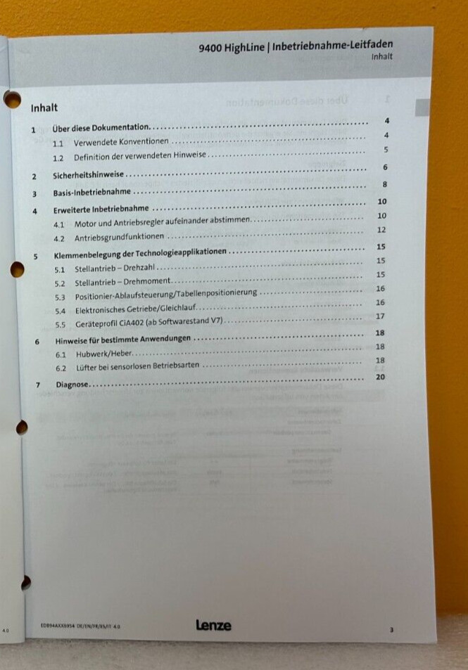 Lenze L-Force Drives Manual