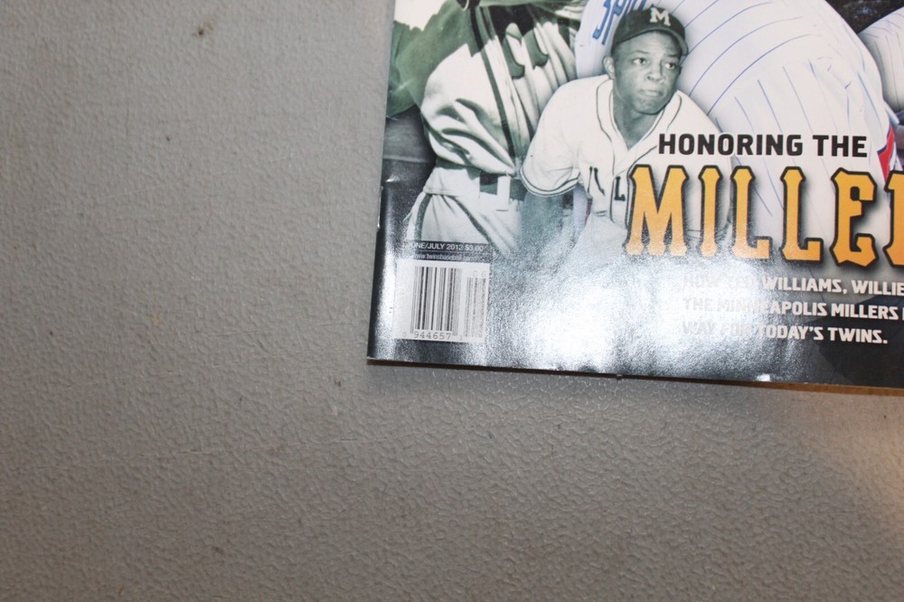 2012 Minnesota Twins Program (JUNE/JULY): HONORING THE MILLERS