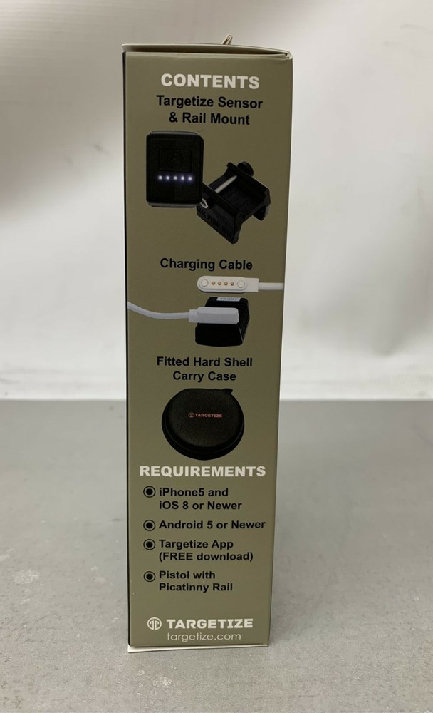 Targetize Personal Firearm Training System Live/Dry Fire CO2, 36264