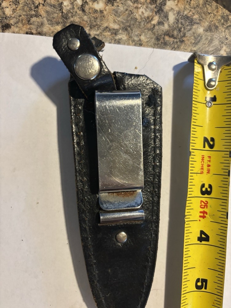 American Blade (AB-27) Vintage Boot Dagger Fixed Blade KnifeW/ Sheath
