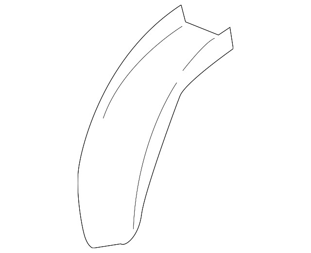 Genuine GM Outer Wheelhouse Front Extension 88937098