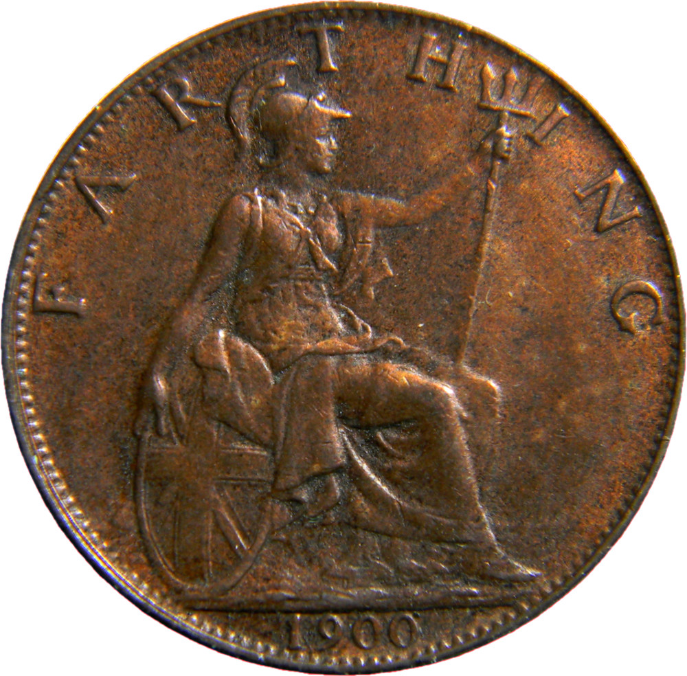 Great Britain 1900 Farthing (04956)