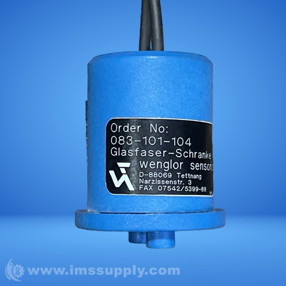 Wenglor 083-101-104 Sensor FNIP