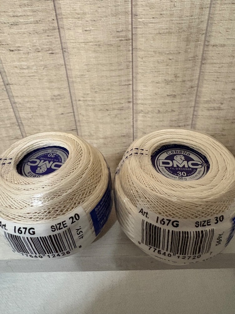 16 Spools of Variety Crochet Thread