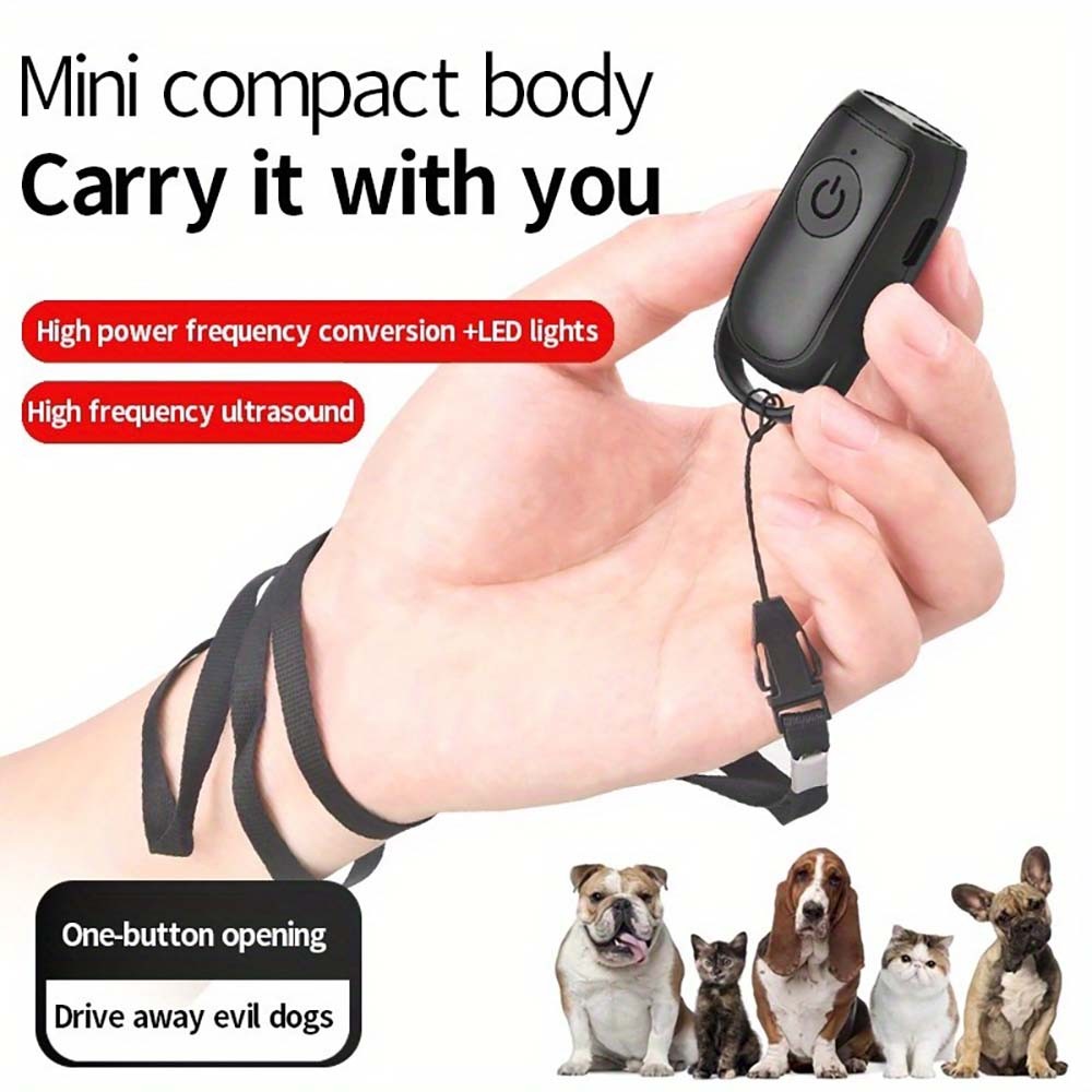 Effective Discreet Sturdy Reliable Functional Mini Sonic Technology Dog Repeller