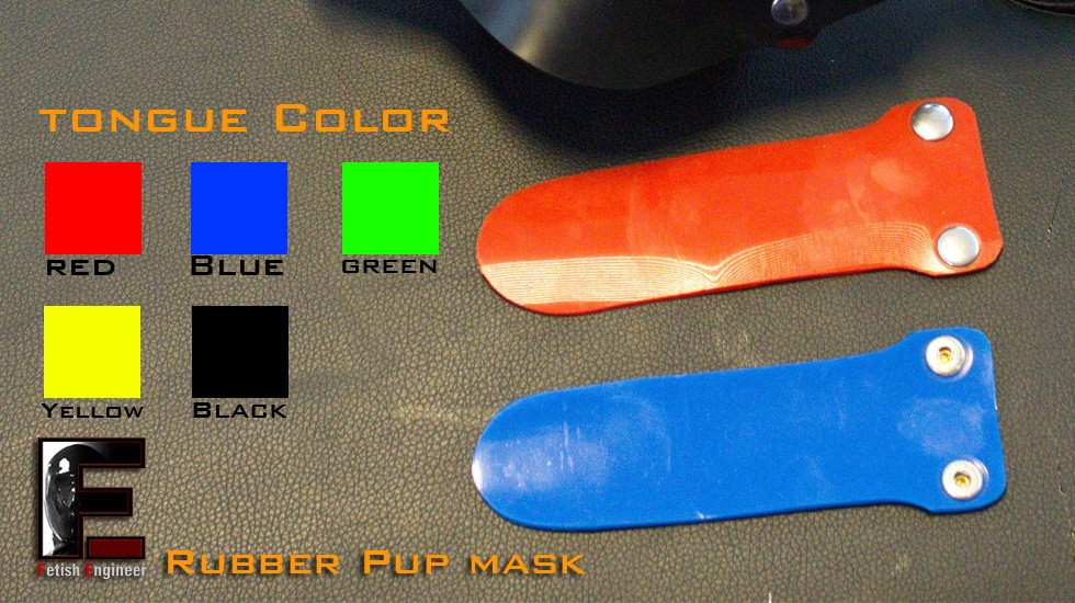 Rubber pup Mask