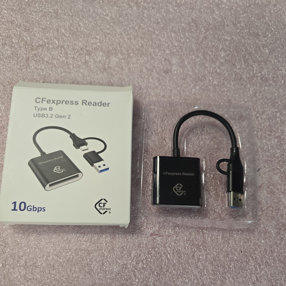 10Gbps CFexpress Type B Card Reader Writer USB3.2 Gen2 USB-C CFe Card8353