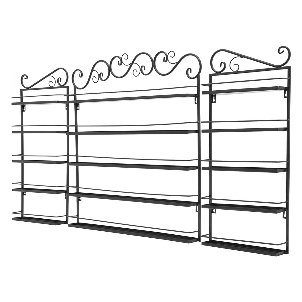 Wall Mounted Nail Polish Racks, Nail Polish Shelves Iron Rectangular NEW