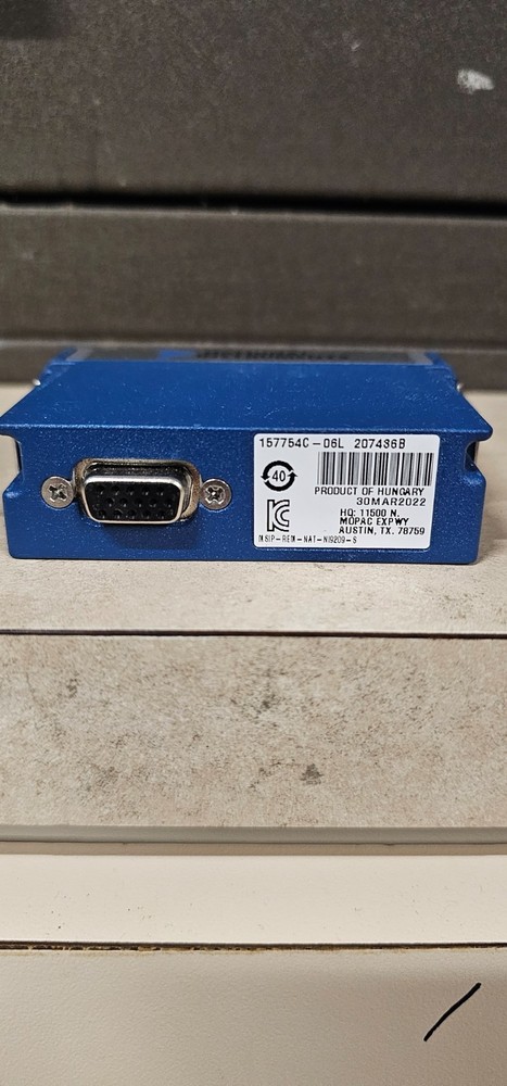 National Instruments NI 9209 cDAQ Analog Input Module D-sub 32-Ch Single