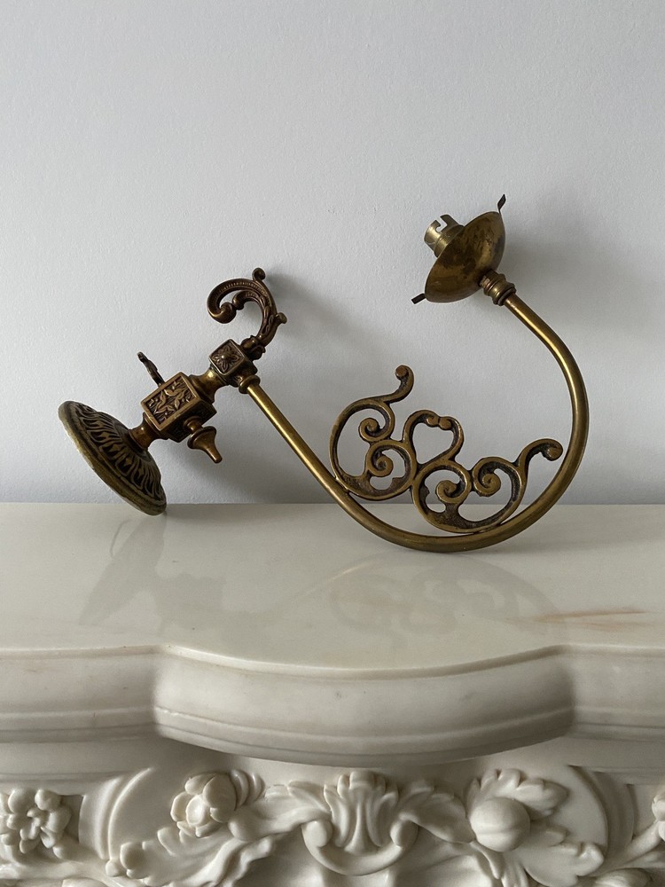 Antique Brass Wall Candle Sconces
