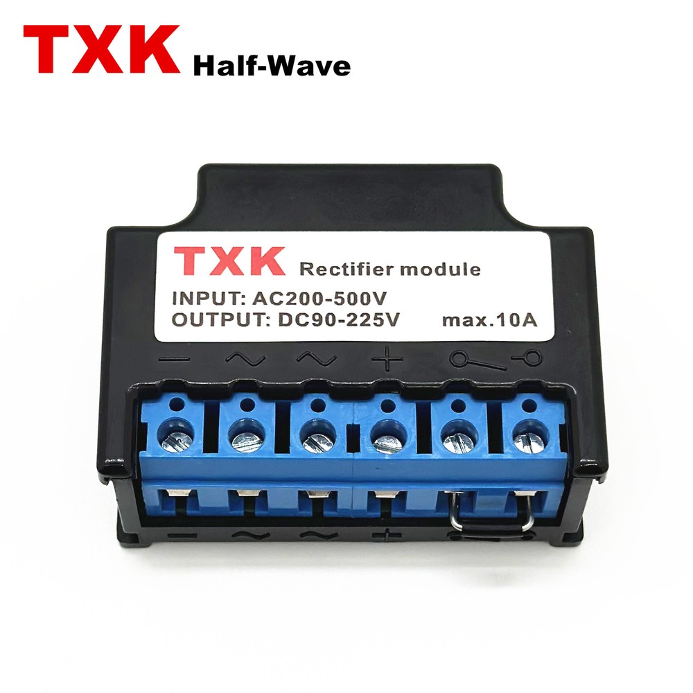 TXK 10A input AC200-500V output DC90-225V half-wave brake rectifier module