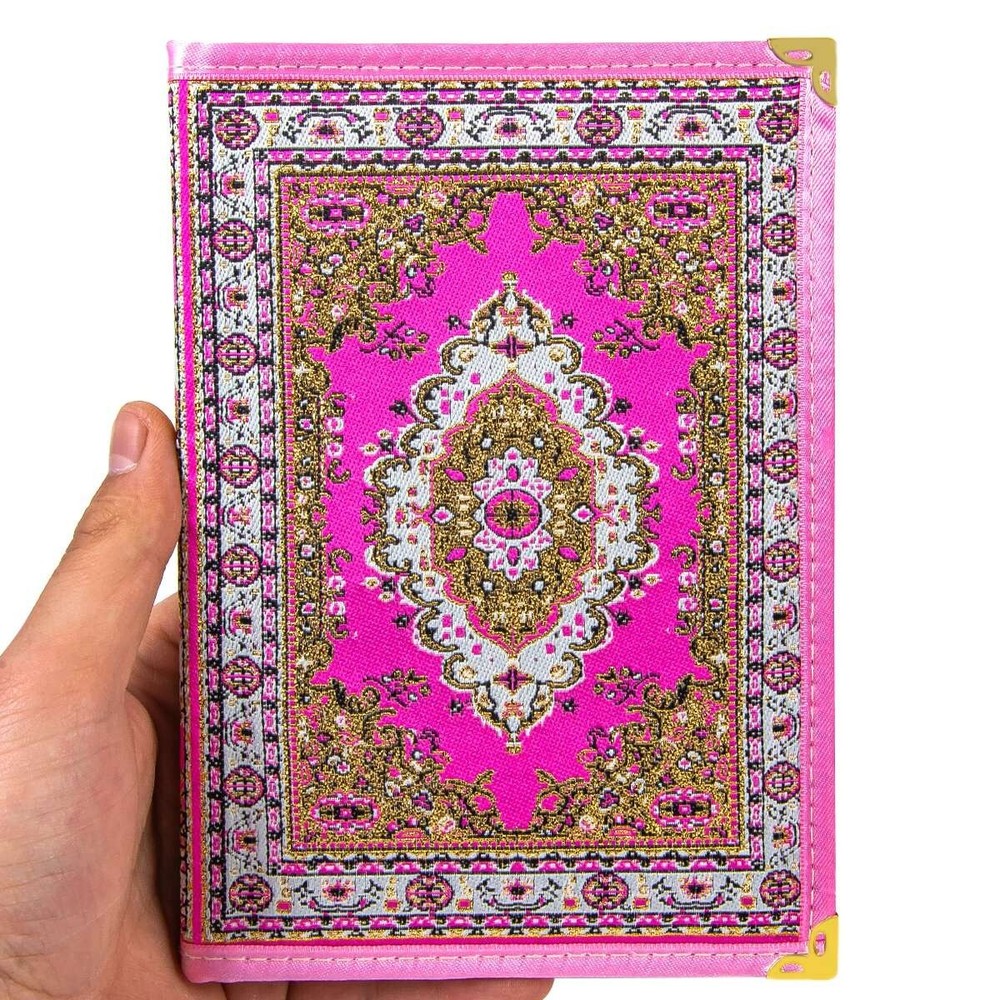 Evil Eye Woven Lined Notebook Carpet Like