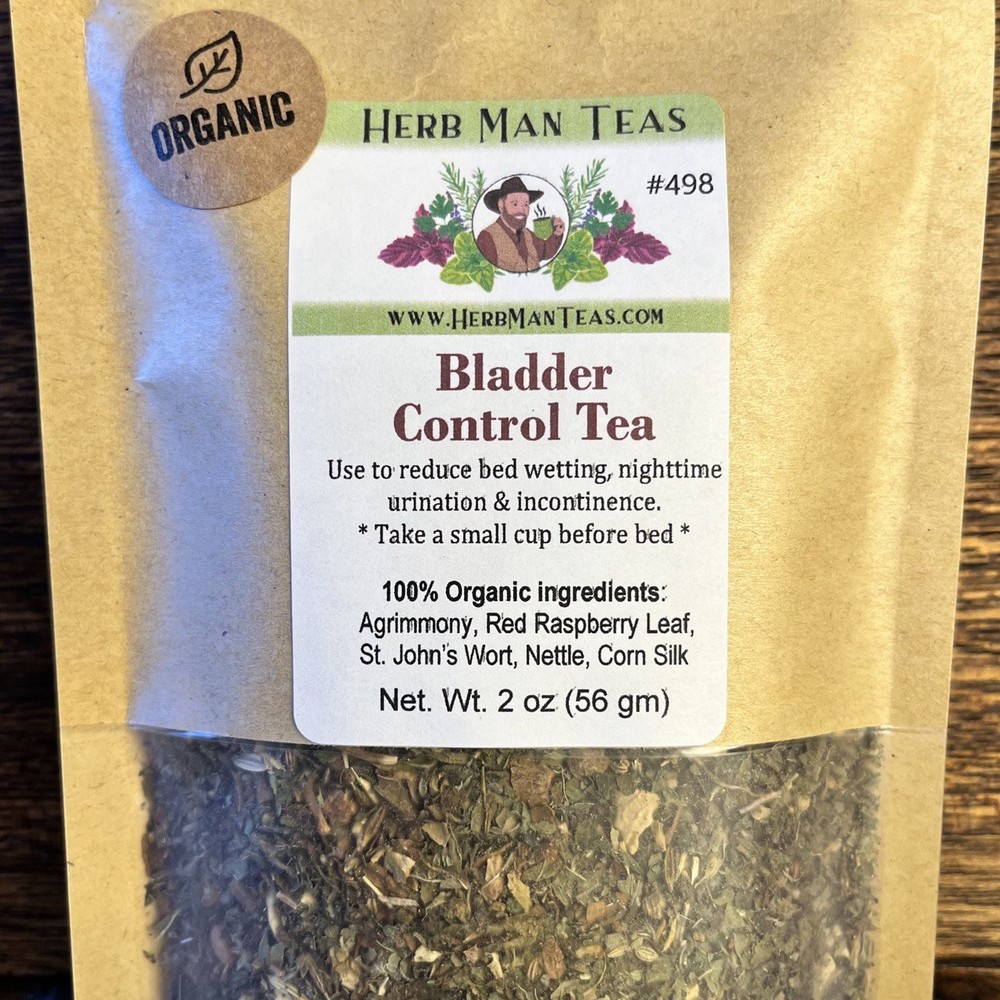 BLADDER CONTROL TEA - Stop urinating at night! Drink before bed & sleep better.