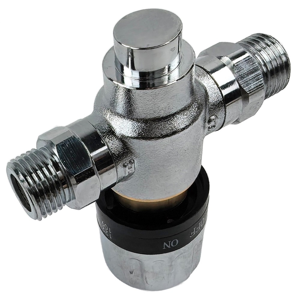 Sensor Valve Adjustable Temperature Bypass for Instant Hot Water Recirculating