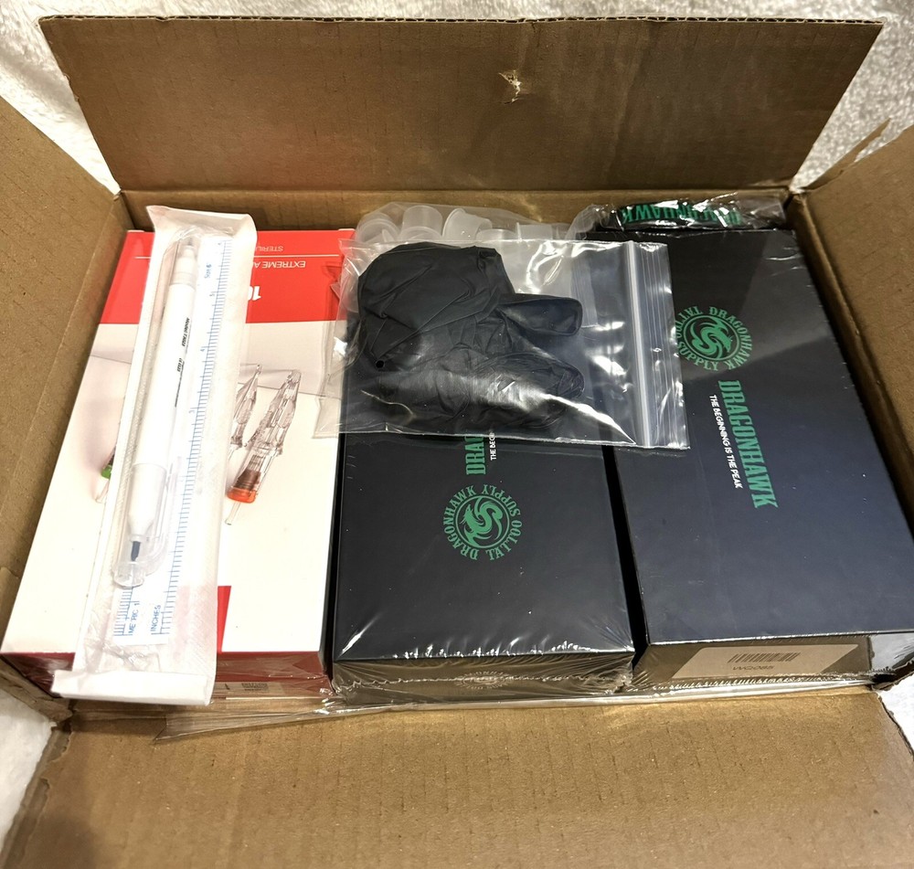 Dragonhawk Wireless Tattoo Kit Tattoo Pen Machine Gun Kit Set