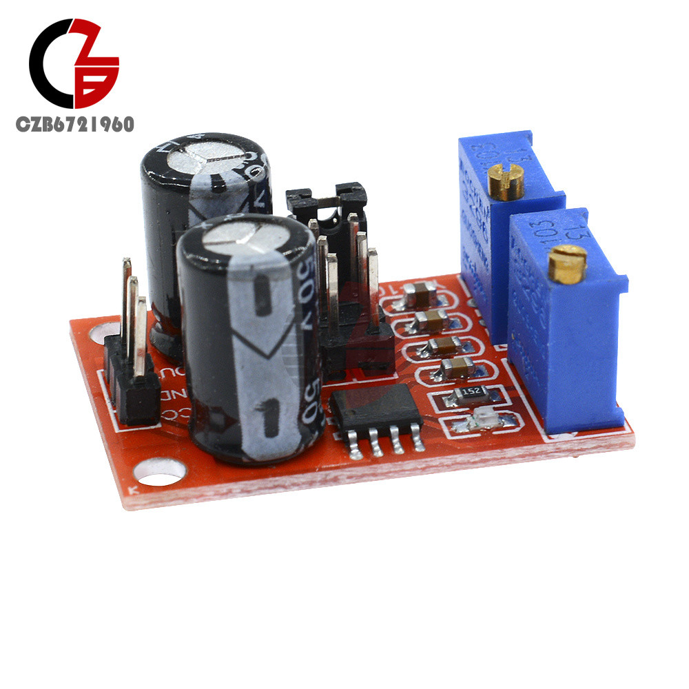 5PCS NE555 Signal Generator Module Frequency Duty Cycle Adjustable Square Wave