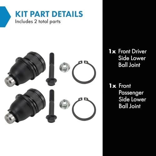 Front Lower Ball Joint Set Compatible with 2004-2013 Mazda 3 2006 PSA48838