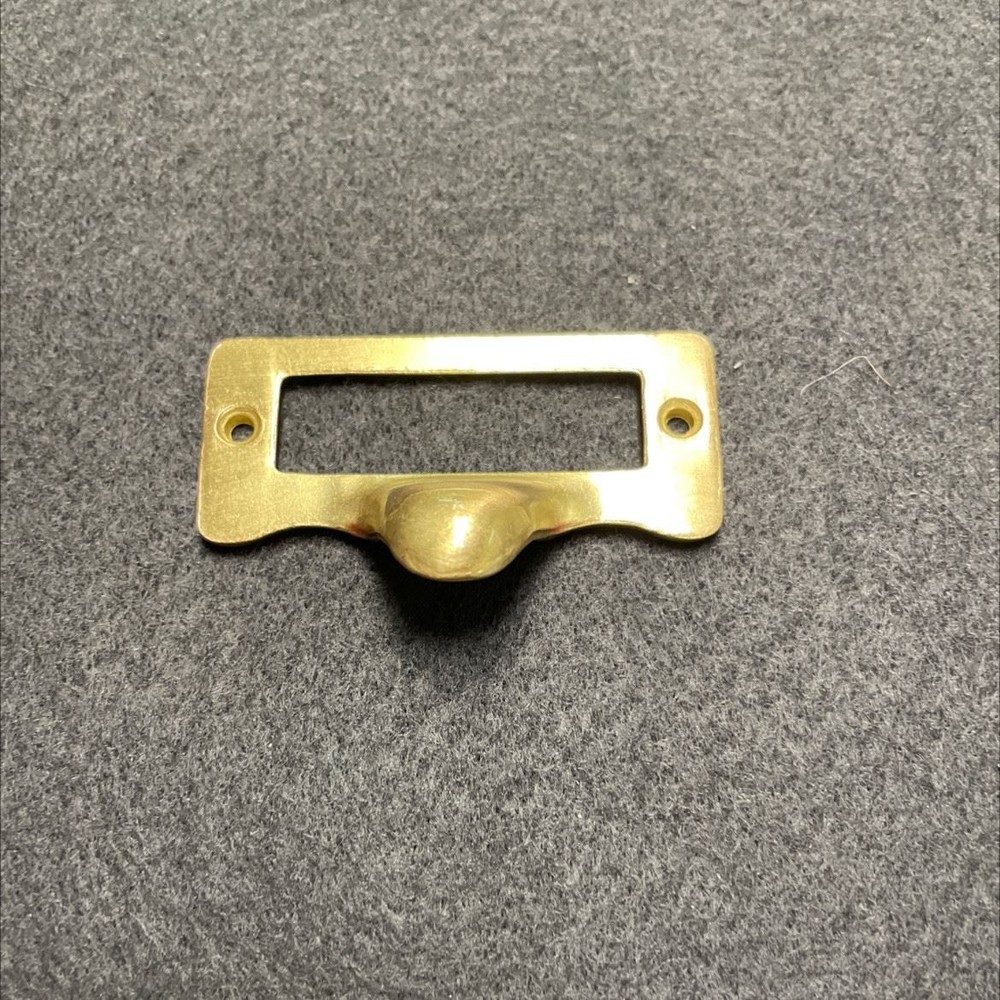 AS-IS File Label Holder with Finger Pull - 2-1/4" x 1-3/8"