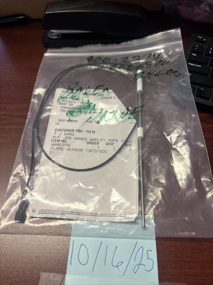 Bakers Pride AS-2065870 Flame Sensor