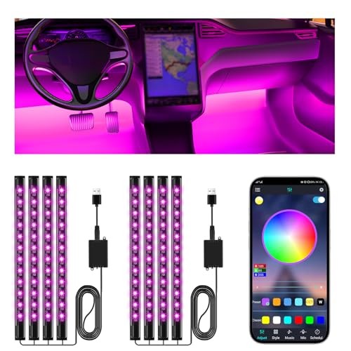 Led Lights for Car Accessories Interior, Christmas Stocking Stuffers 2 Pack