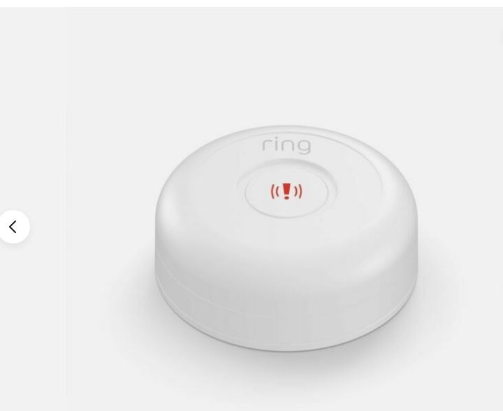 Ring Alarm Panic Button For Ring Alarm 1st Gen White