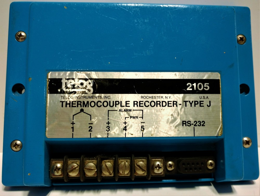Telog 2105J Thermocouple Recorder