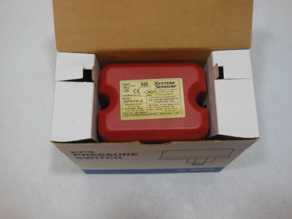 System Sensor EPS10-2 EPS Pressure Switch - New