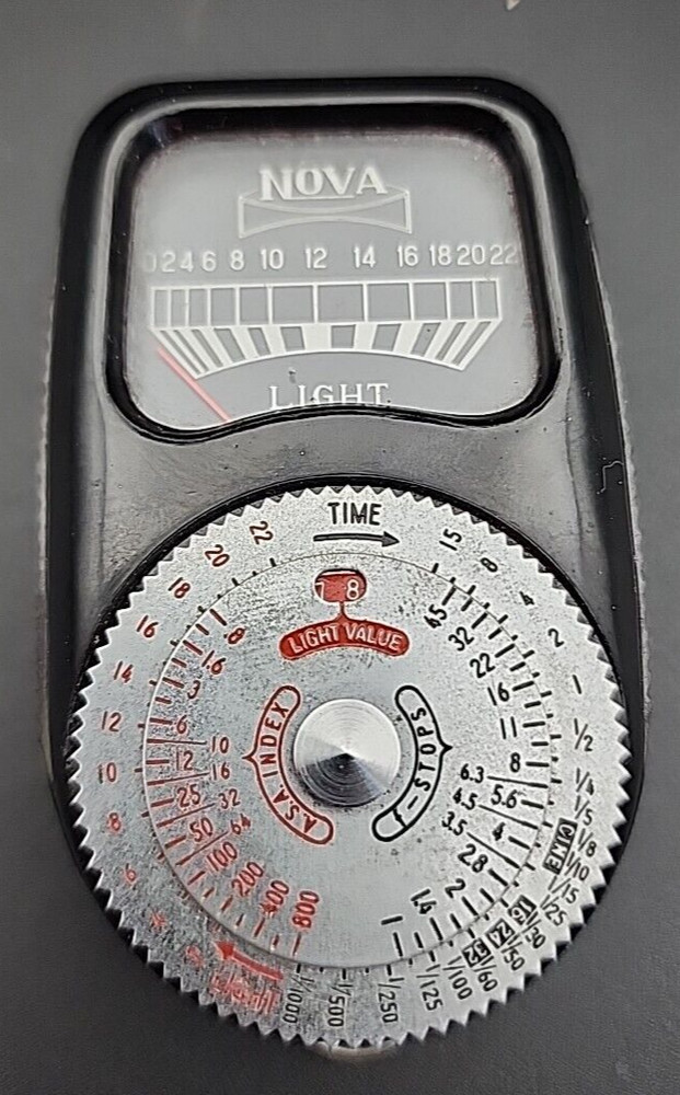 VINTAGE Nova Integrating Flash meter Photo Studio Flash Meter