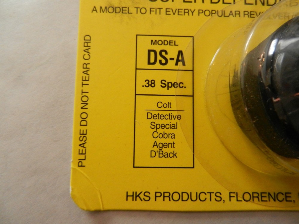 HKS Speedloader; DS-A; 6-Shot; 38 Spec; 2 Pack; Fast & Dependable