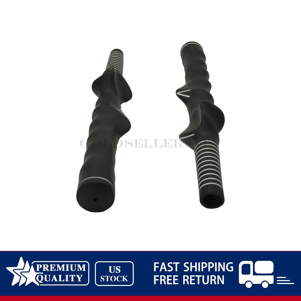2PCS Right-Hand Standard Teaching Aid Warm Up Trainer Golf Swing Training Grip
