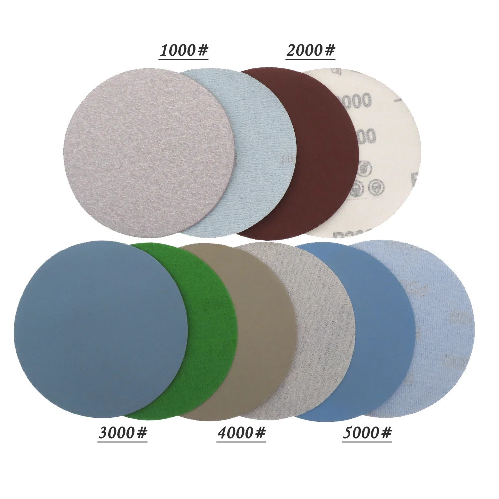 25PCS 75mm /3'' Inch Sanding Discs Hook Loop Sandpaper Grit 1000 /2000 /3000/ 40