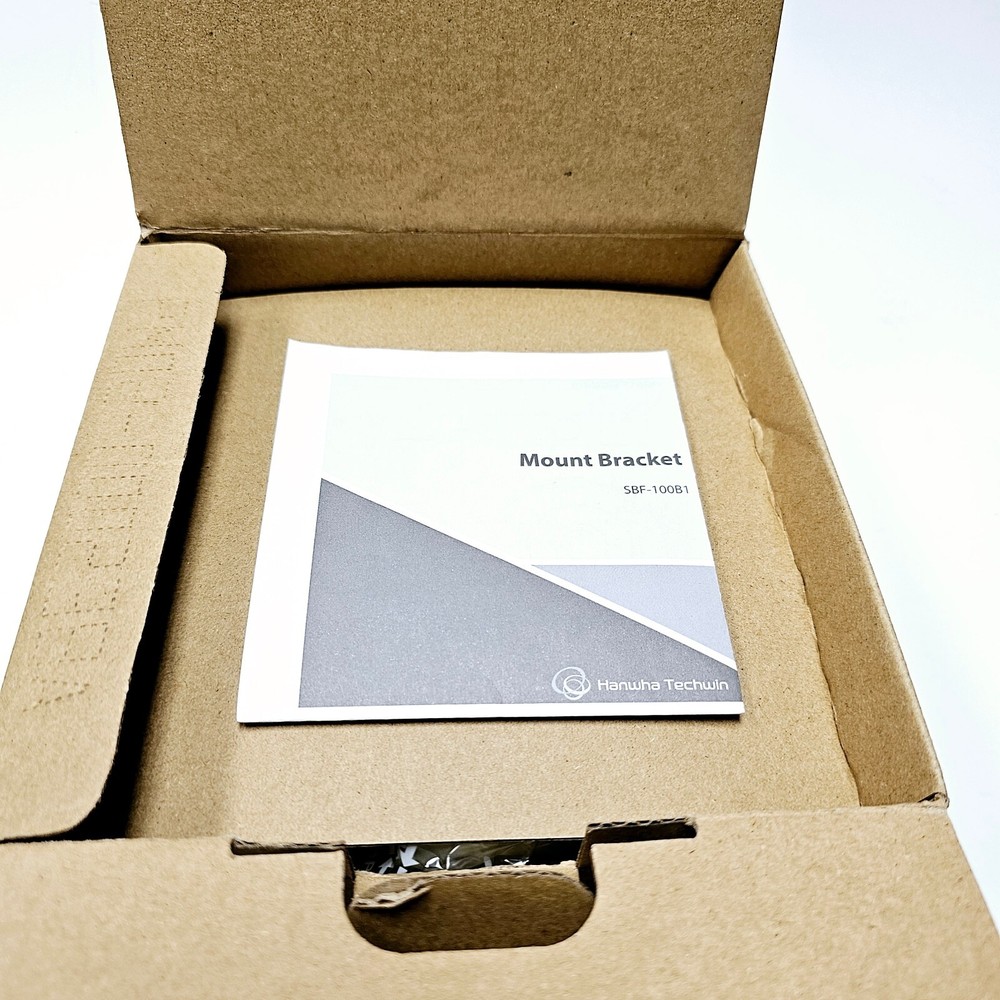 Hanwha Techwin SBF-100B1 Back Box NEW