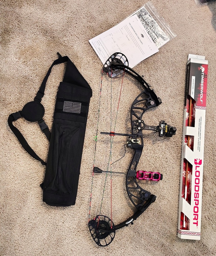 PSE DRIVE 3B COMPOUND BOW RIGHT HANDED WITH ACCESSORIES