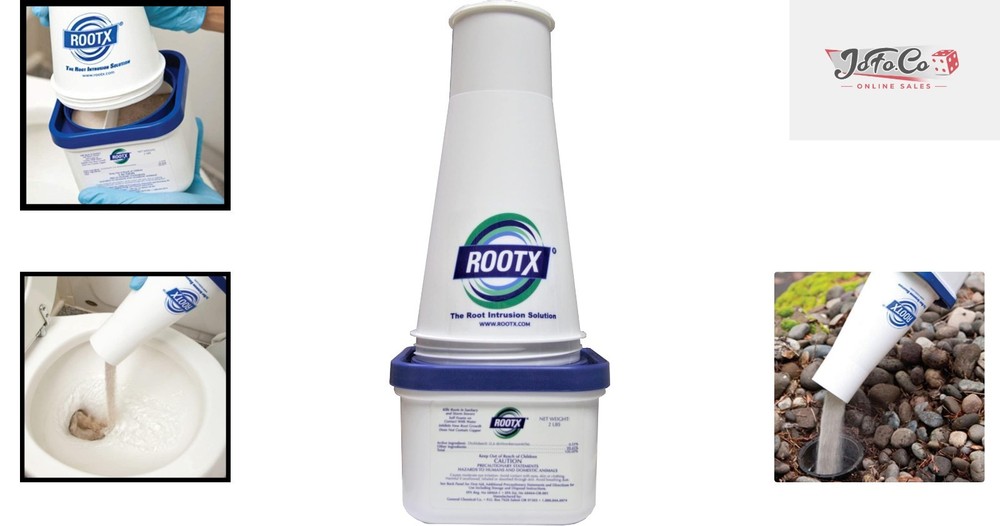 Single Use 2LB Foaming Root Control - Essential for Effective Sewer Maintenance