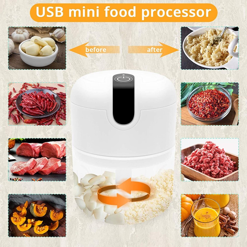 Mini USB Meat Vegetable & Herbs Grinder