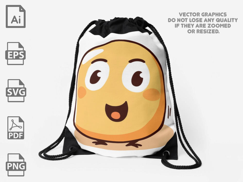 Happy Egg Vector | Egg vector | Egg svg | Happy Egg svg | Egg design | Cartoon