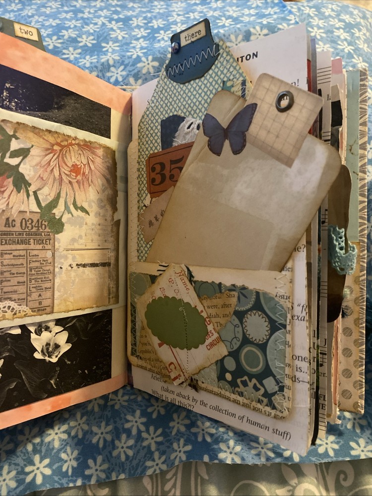 handmade junk journal books