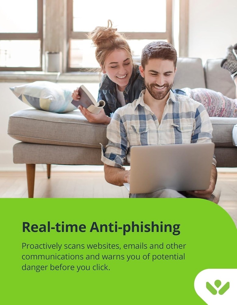 360 , Antivirus Software for 3 Devices with Key Card – PC/Mac