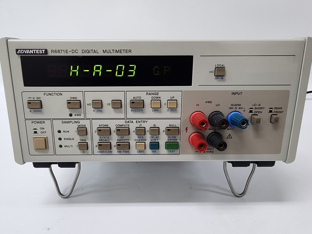 Advantest R6871E-DC Digital Multimeter