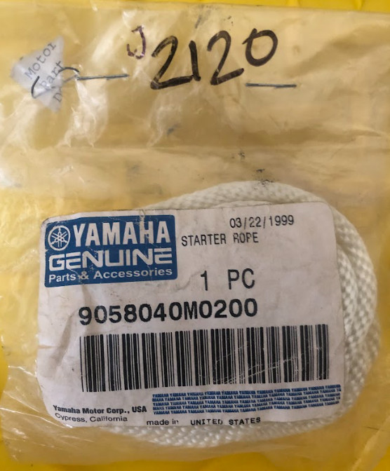 Yamaha Starter Rope 9058040M0200