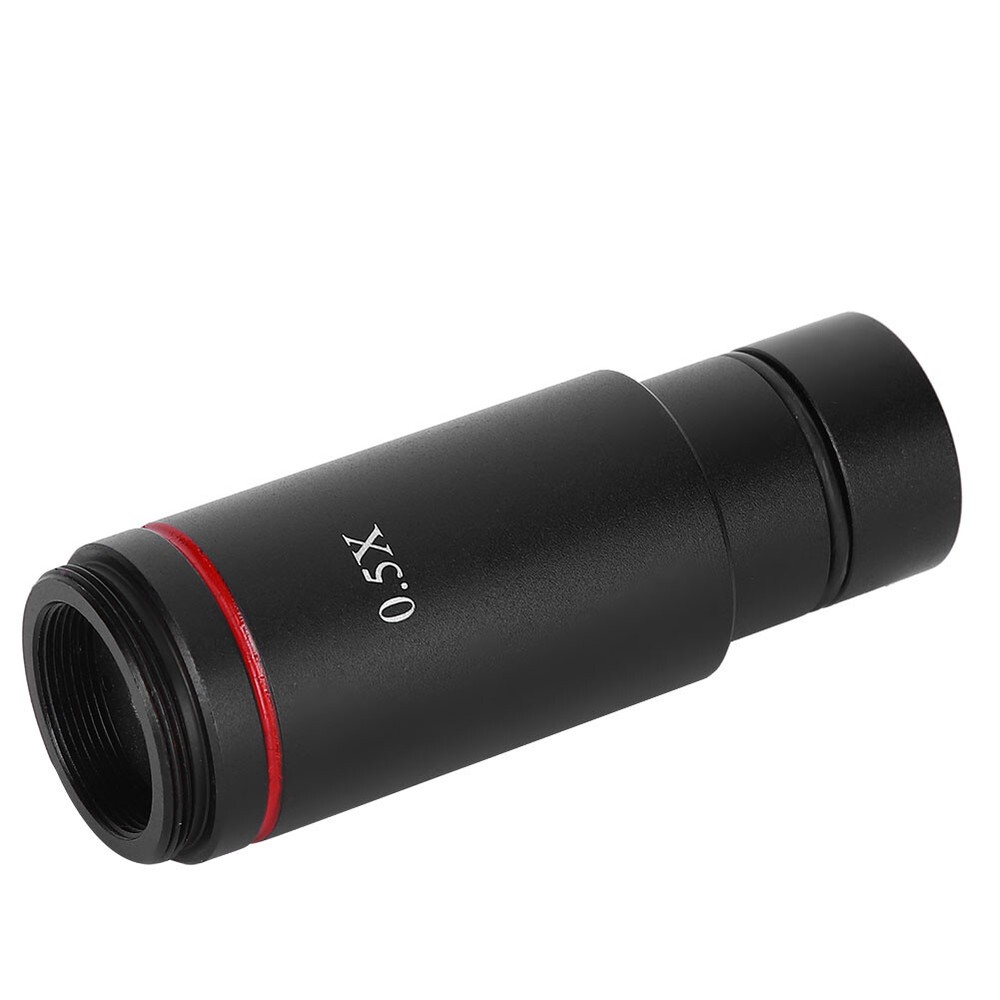0.5X C Mount Microscope Camera Adapter Lens 25mm for Eyepiece CCD Camera