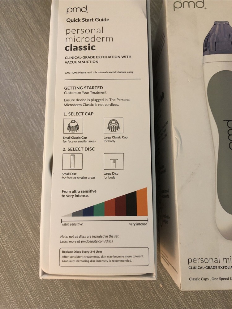 PMD Personal Microderm Microdermabrasion Machine with Kit