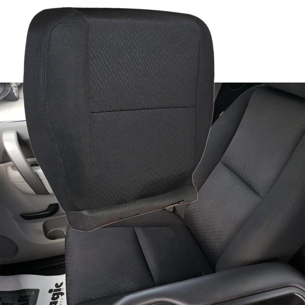 Driver Side Bottom Cloth Replacement Black Driver Side Bottom&Foam Cushion