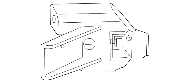 Genuine GM Driver Side Object Sensing Alert Module Bracket 84749536